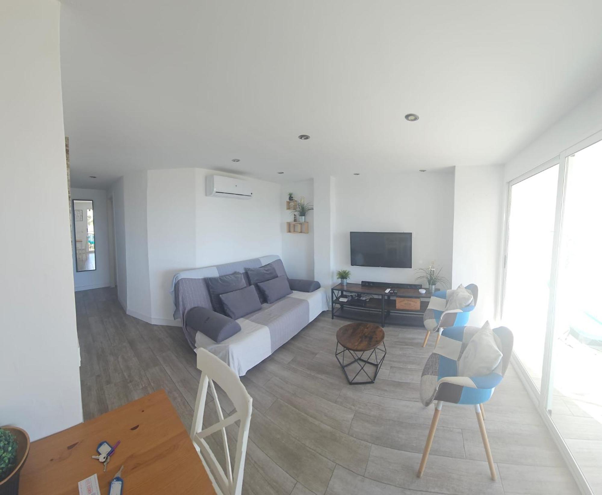 Pueblo Blanco Sea View Apartment By Namaste Elite توريمولينوس المظهر الخارجي الصورة